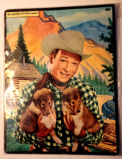 1952 Roy Rogers Frame-tray Inlay Picture Puzzle 2610:29 Whitman