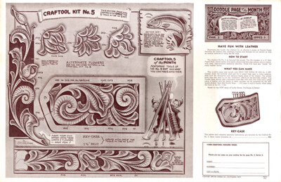 Leather Craft Doodle Pattern  HAVE FUN WITH LEATHER