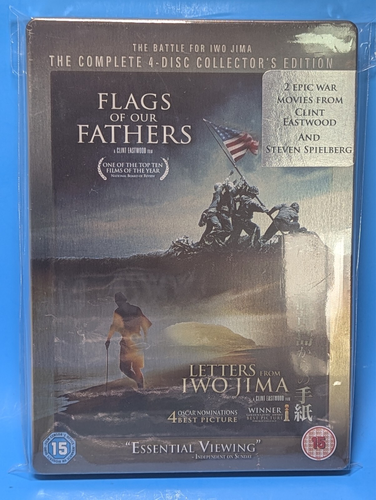 Flags Of Our Fathers/Letters From Iwo Jima DVD Steelbook Collector NEW