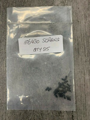 NEW DELL LATITUDE E6430 BOTTOM SCREW LOT OF 25 SCREWS, M2.5 X 5