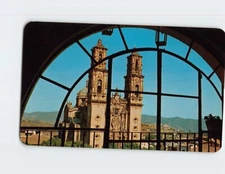 Postcard Sta. Prisca Church in Taxco Mexico