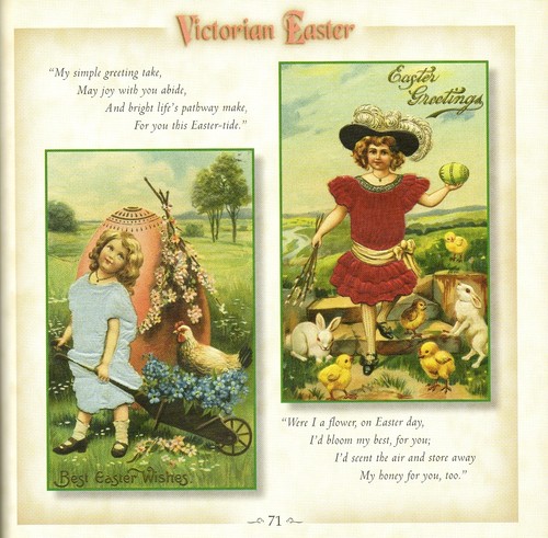 Easter Holiday Book: Antique Victorian PostCard & Trade Card Images Dave Cheadle - Foto 6 di 10