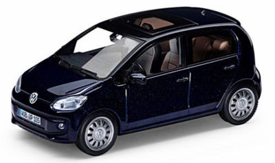 New Genuine Vw Up 4 Door Night Blue Metallic 1 43 Scale Diecast Model Car 4039378458676 Ebay