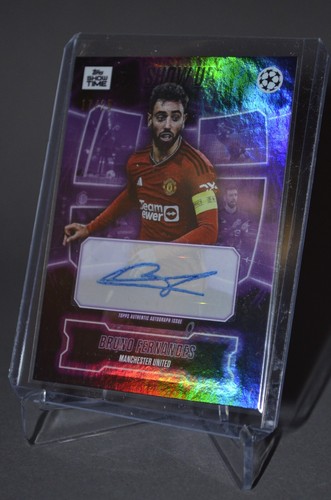 Bruno Fernandes / Topps Showtime 2024 Auto Numbered /25 - Manchester United /Top