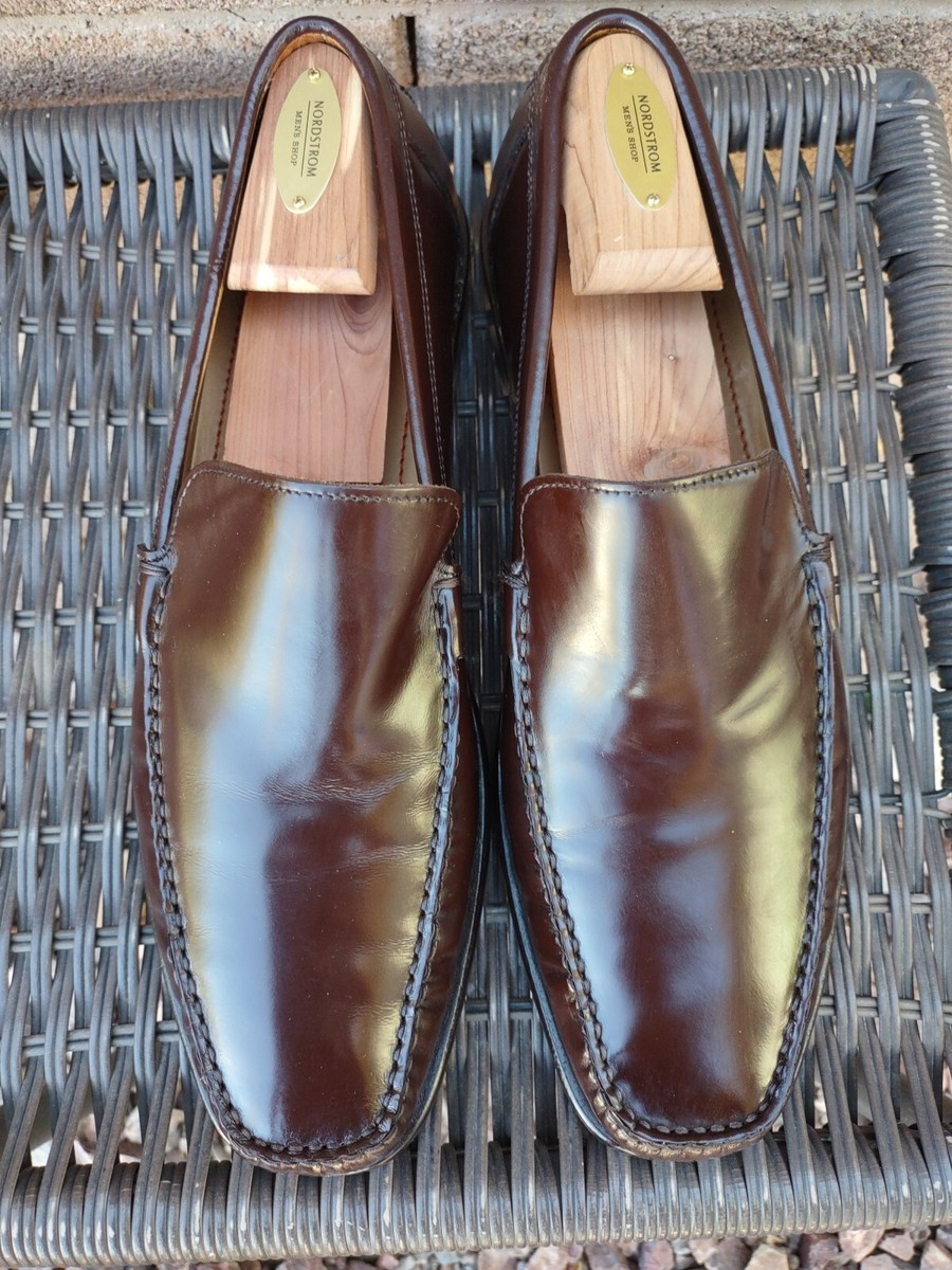 靴 Old COACH Leather Loafers Made in Italy Coach 