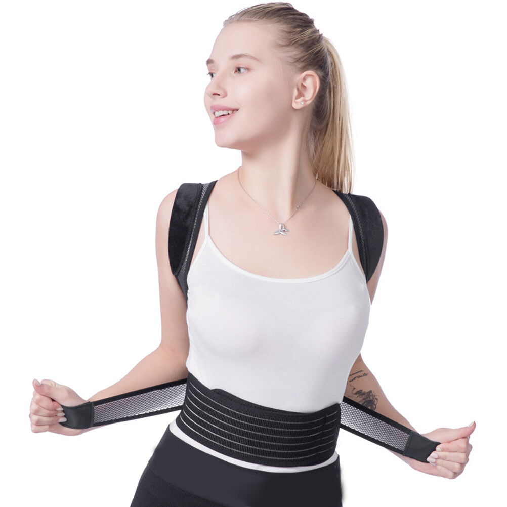 Adjustable Posture Corrector Back Support For Men Women Back Brace eBay