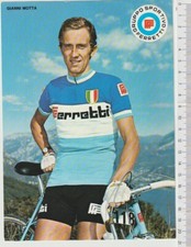 Gruppo Sportivo Ferretti - Gianni Motta ciclismo 70s cartoncino foto