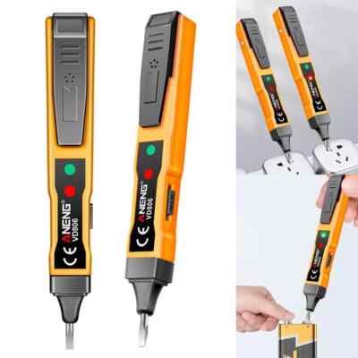 Spannung/Live AC Detektor Tester Stift & Brenner berührungsloses Indikatorkabel/Draht UK