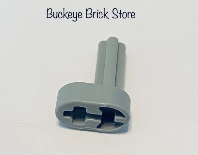 NEW Lego TECHNIC Light Bluish GRAY ENGINE CRANKSHAFT - Ferrari - Lot of 2