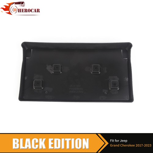 License Plate Holder Front Frame Mount Bracket for Jeep Grand Cherokee 2017-2023 - Foto 7 di 8