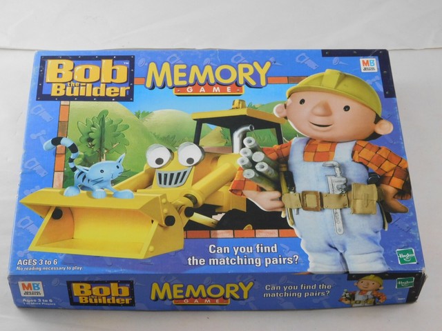 Bob the Builder Memory Game Matching Milton Bradley 2001 COMPLETE | eBay