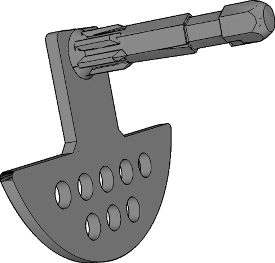 Dachrinnenreiniger, Aufsatz passend für GARDENA combisystem, Dachrinnen reinigen - Bild 3 von 3