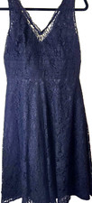 Jasmine B2 Dress Women's 14 Black Lace Party Whimsigoth Romantic Feminine Fairy