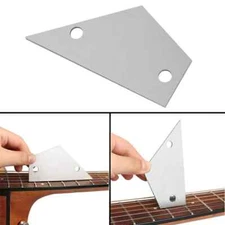 H Stainless Steel Guitar Fret Level Leveling Rocker Luthier Tool for Guitar Bass