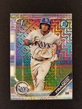 2019 BOWMAN CHROME WANDER FRANCO MEGA BOX REFRACTOR 1ST # BCP-100 RAYS
