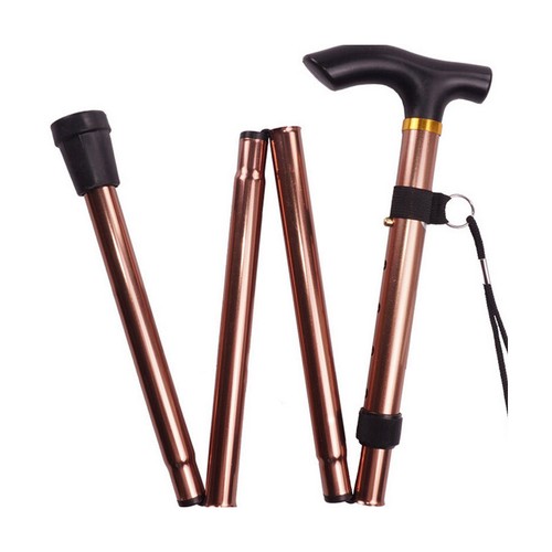 Extendable Easy-Fold Walking Stick Cane Walking: Aid for Elderly Men/Women UK - Picture 7 of 18