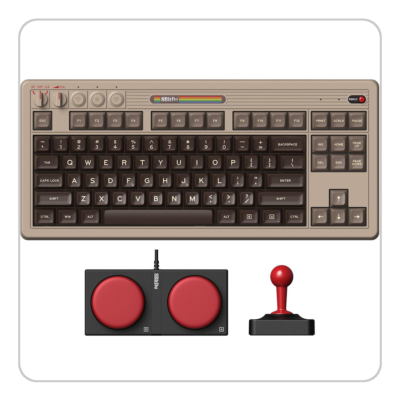 8Bitdo Retro Mechanical Keyboard C64 Edition - USB / Bluetooth For