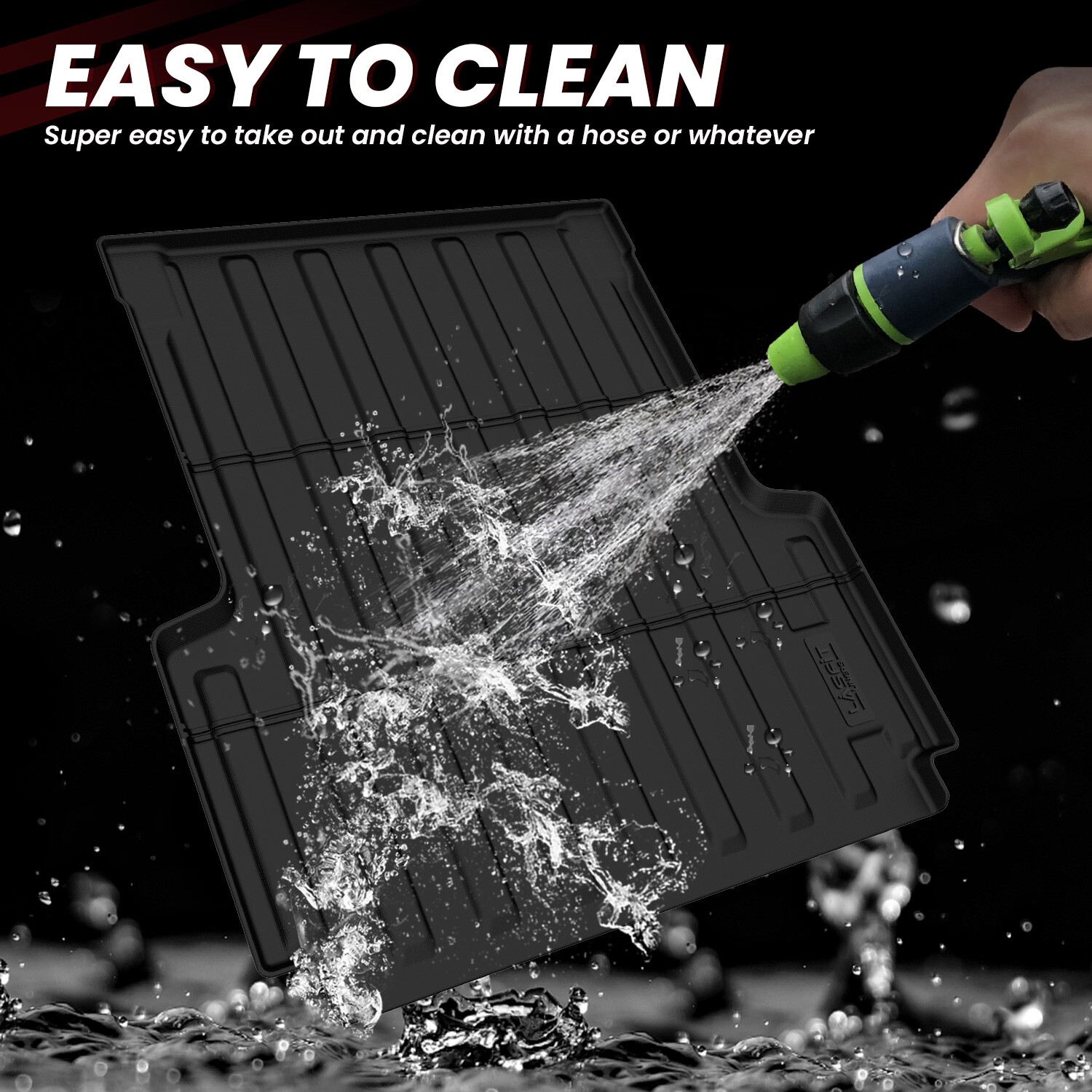 LASFIT 5FT Truck Bed Mat for Jeep Gladiator 2020-2026 Bed Mat Liner All Weather