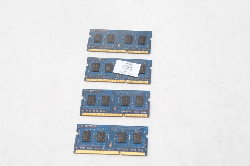 4x 2GB (8gb) Elpida 1Rx8 PC3-10600S-9-10-B2 EBJ20UF8BCS0-DJ-F For Apple iMac R21 - Image 2 of 3