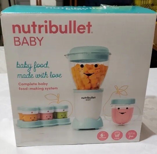 【未開封】nutribullet BABY 離乳食メーカー nutribullet Baby Steam + Blend – Baby Food Steamer & Blender