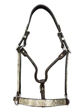 Show Halter/Lead - Brown/Silver - Approx F/S - USED