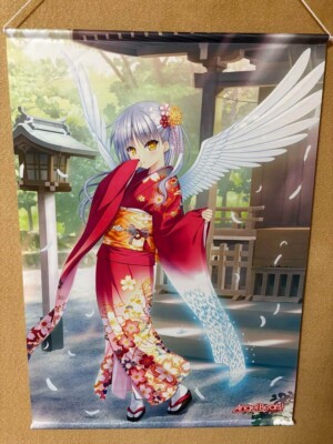 Japanese anime Angel Beats! tapestry size B2 Kanade Tachibana