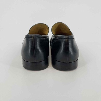 Battaglia Men’s US 9 EUR 42 Black Italian Leather Square Toe Slip On Dress Shoes Battaglia Men main image 2
