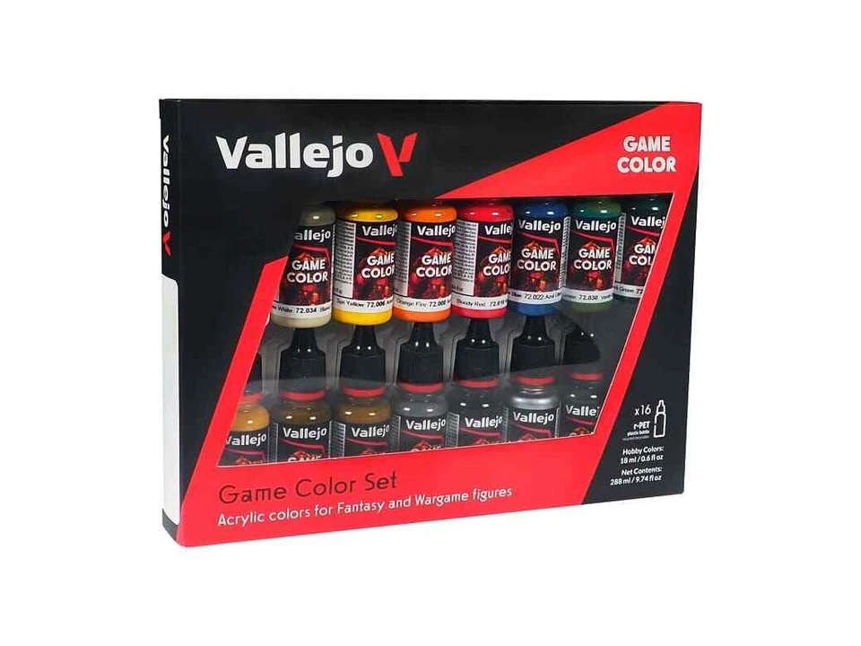 Vallejo Game Color 72.299 Introduction Set (16x 18ml) Starter Einführungs Set