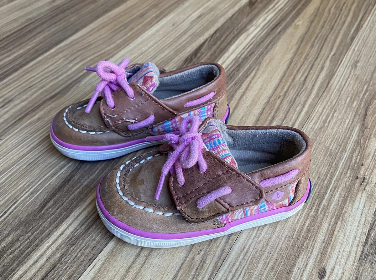 Baby sperrys hotsell girl