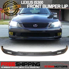 Fits 01-05 Lexus IS300 Sedan Mugen Style Front Bumper Lip Spoiler Unpainted PP