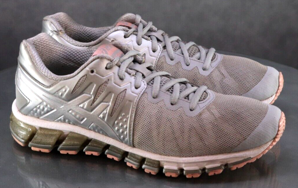 Asics Gel-Quantum 180 TR Women's Trainers Running Shoes Size 9 Gray Coral thumbnail 4