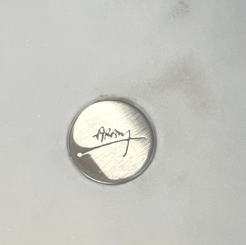 NUEVO Tablero de Queso Michael Aram Tulipán con Cuchillo (Sin Caja-Nunca Usado) MRSP: $250.00 Foto 4 de 4