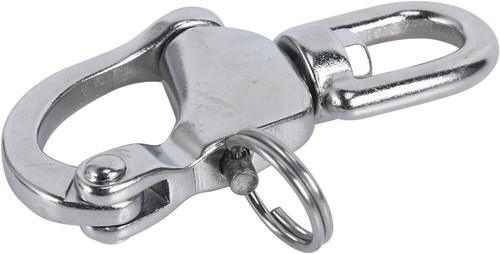 10 Pcs Stainless Swivel Eye Snap Shackle Quick Release Rigging Sailing 3-1/2" - Picture 3 of 5