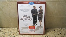DISNEY SAVING MR BANKS BLU-RAY + DIGITAL HD NEW W/COVER