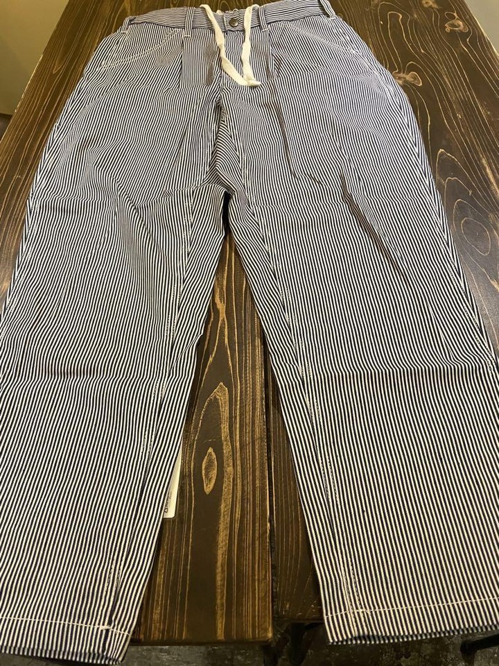 BEN DAVIS Hickory Stripe Painter Pants Size S eBay