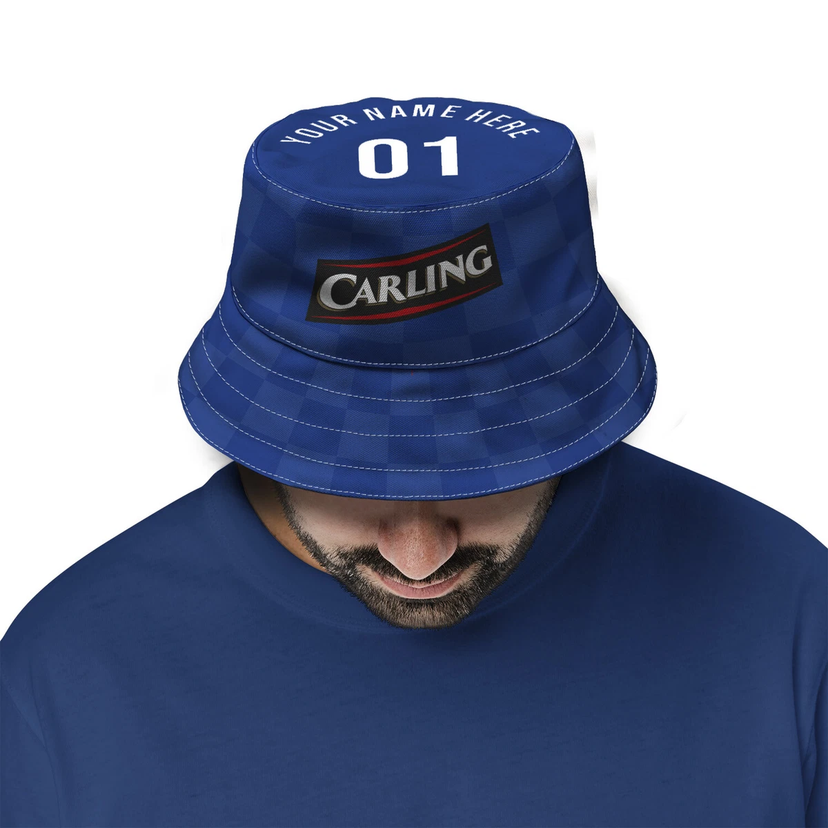 Glasgow Bears 2009 Home Retro Football Bucket Hat Festival Fisherman Unofficial