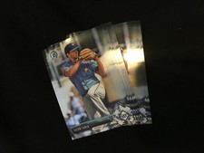 2017 Bowman Chrome BCP 209 Jacob Faria 7 count lot Tampa Bay Rays