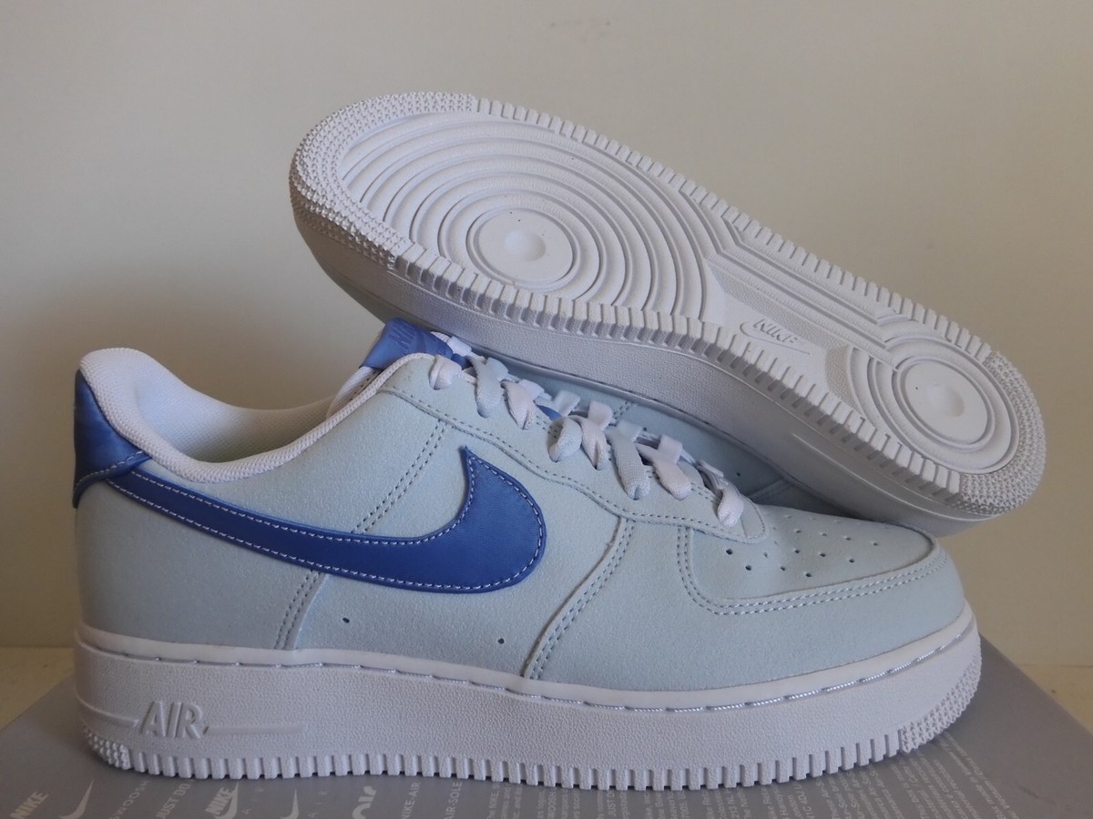 NIKE AIR FORCE 1 07 BLUE TINT-POLAR-WHITE WOMENS SZ 10.5