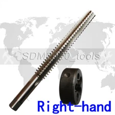 1set TR14 x 2.5 mm right-hand high quality trapezoidal HSS thread tap and die