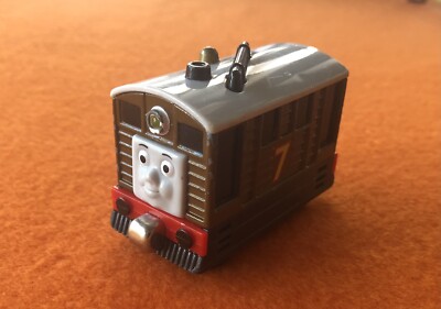 Thomas and Friends TOBY Diecast Train Toy Box Car 2012 Mattel Gullane