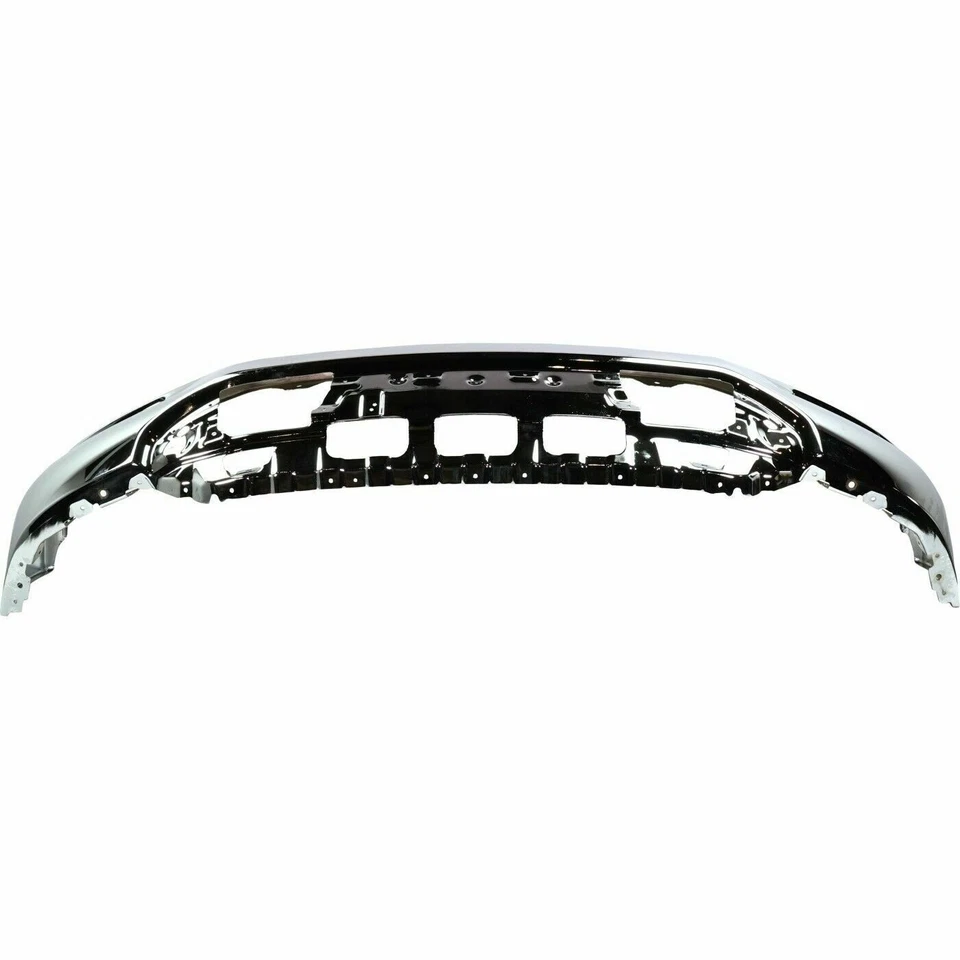 Chrome Front Bumper For 2016-2018 GMC Sierra 1500 W/o Sensors w/Fog Light Hole — 第 4/4 张图片