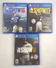 MLB Bundle PS4 MLB The Show 16 17 18 3 Game Baseball Lot PlayStation 4 Sports