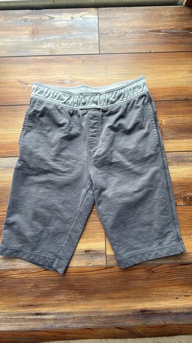 Tea Collection Boys Cotton Shorts Size 12 Dark Gray Light Gray