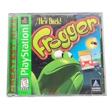 Frogger Sony Playstation PS1 Greatest Hits Complete with Manual 1998 Hasbro