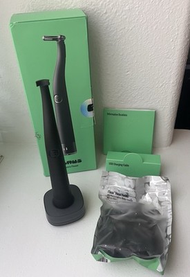 Flaus Electric Flosser Starter Kit, Black, OPEN BOX