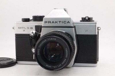 PRAKTICA MTL5B + SMC TAKUMAR 55mm F1.8 Body Lens Set M42 Mount #2579 #0044