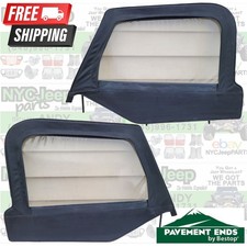 Pavement Ends Upper Door 97-06 Jeep Wrangler Tj Half Door Window Skin Frame