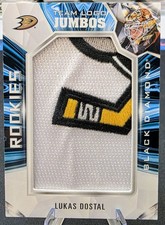 2022-23 Black Diamond Team Logo Jumbos Rookies Lukas Dostal #RTL-LD