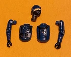 G.I. GI JOE gijoe 1982 COBRA OFFICER BODY PARTS LOT #4 head arms chest FREE SHIP