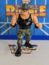 WWF Hasbro Sgt Slaughter - WWE Mattel Vintage Titan Sports LJN Wrestling 